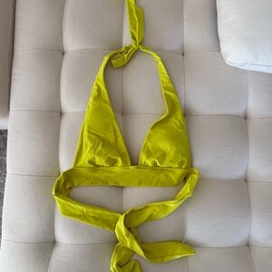 Forever 21 Lime Bikini Top
